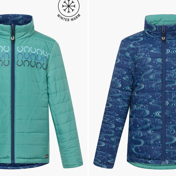 Kerrits Kids Ride the Wind Reversible Jacket