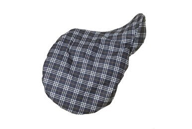 Close Contact Plaid Saddle Cover