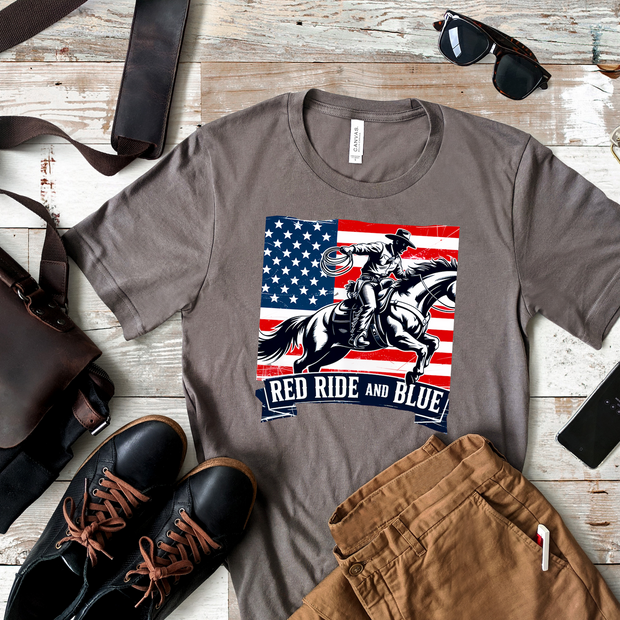 Black Stallion Designs - Red, Ride & Blue