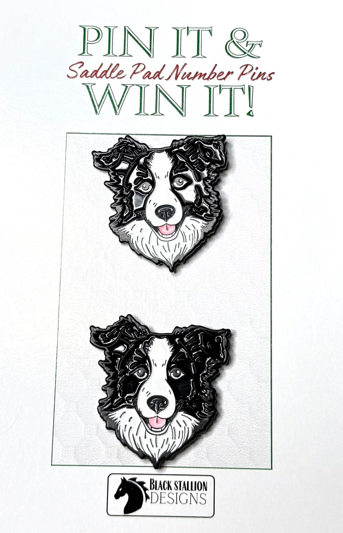 Pin It & Win It Saddle Pad Number Pins