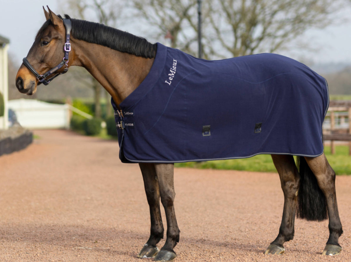 LeMieux Kudos Fleece Cooler - Navy