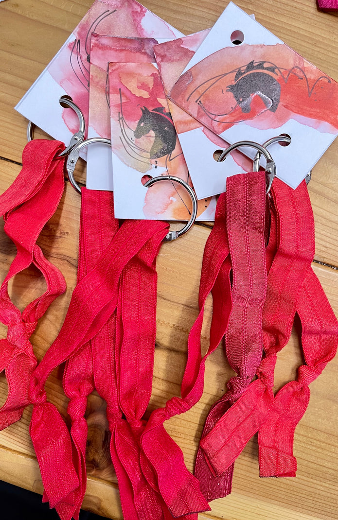 Back-Off Red Tail Ties - Set of 2