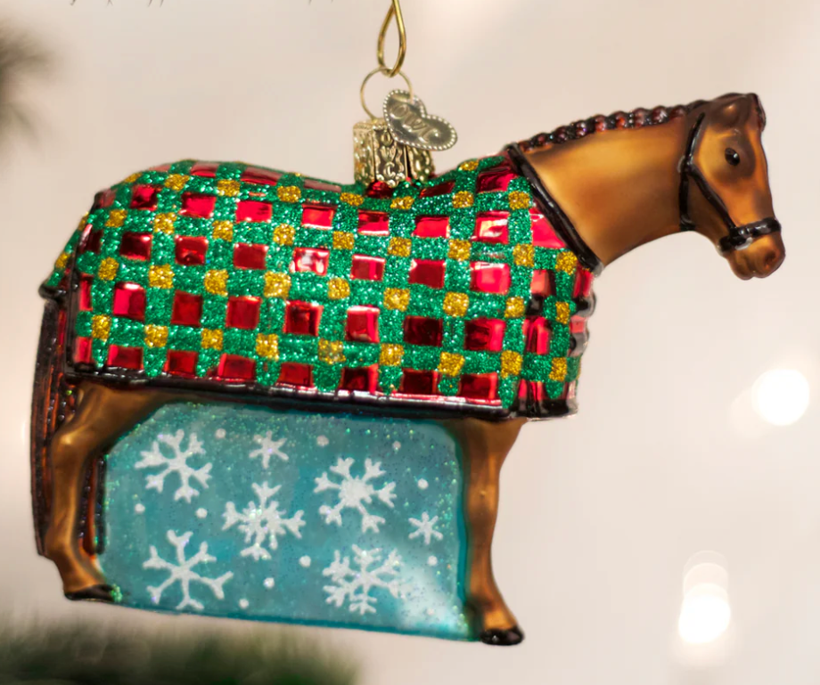 Old World Christmas - Snowflake Horse