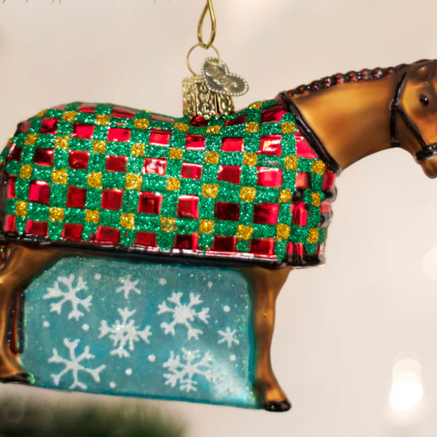 Old World Christmas - Snowflake Horse