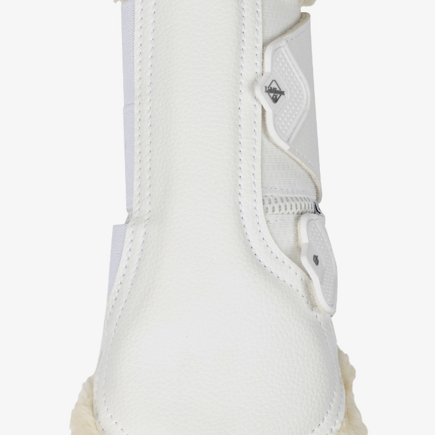 LeMieux Fleece Lined Brushing Boots White