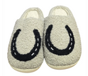 Awst Cozy Horseshoe Slippers Grey