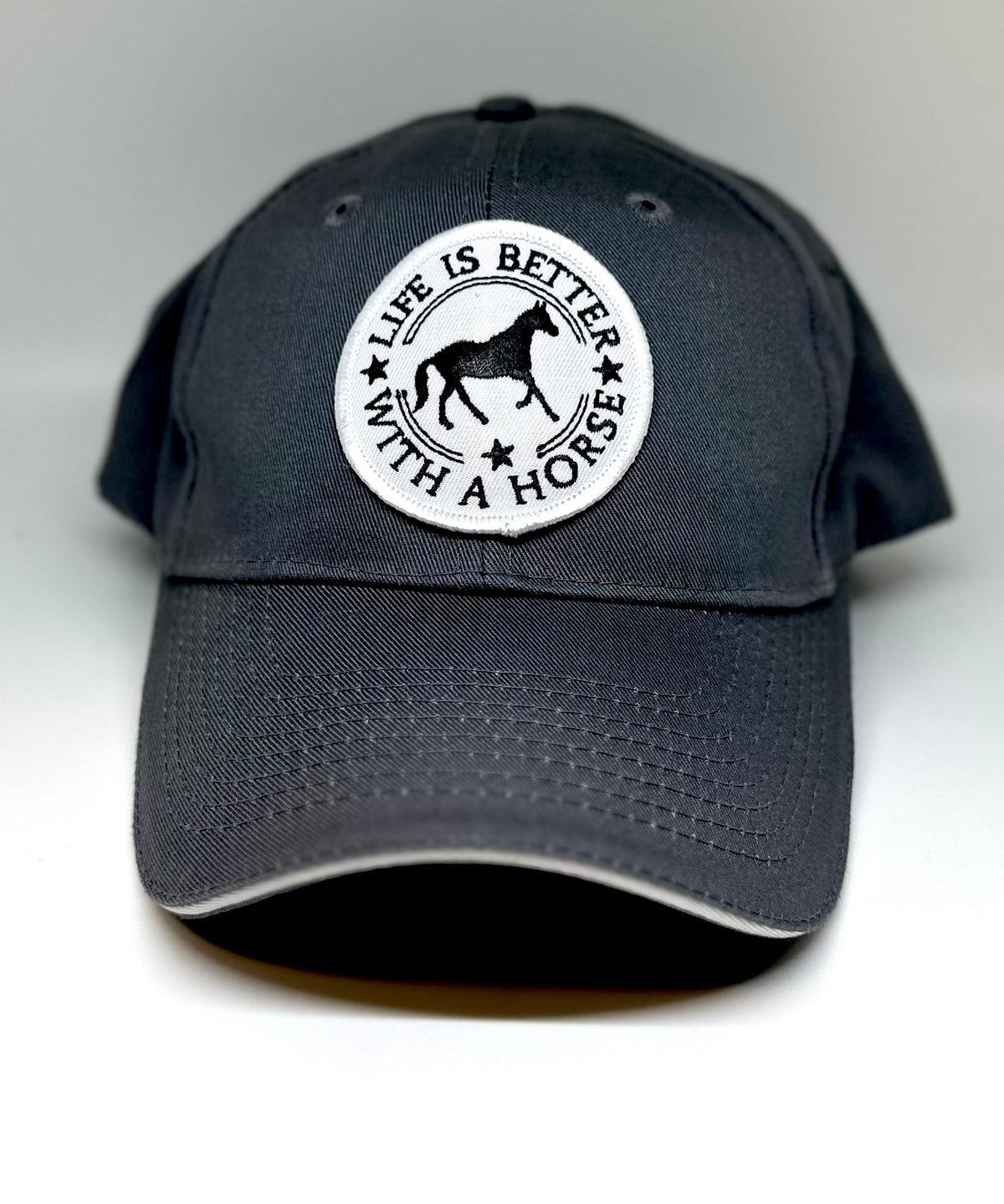 Black Stallion Designs - Embroidered Patch Caps 2