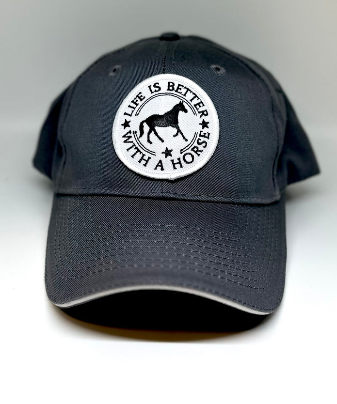 Black Stallion Designs - Embroidered Patch Caps 2