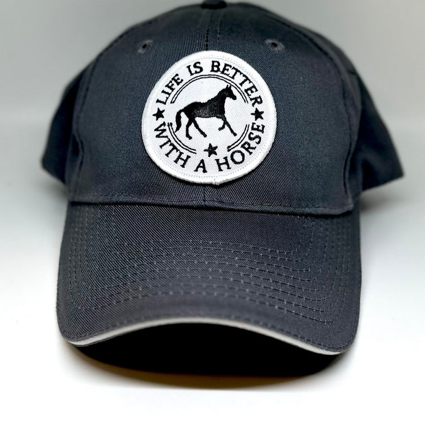Black Stallion Designs - Embroidered Patch Caps 2