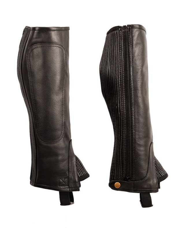 Perri’s Leather Profession 1/2 Chaps - Black