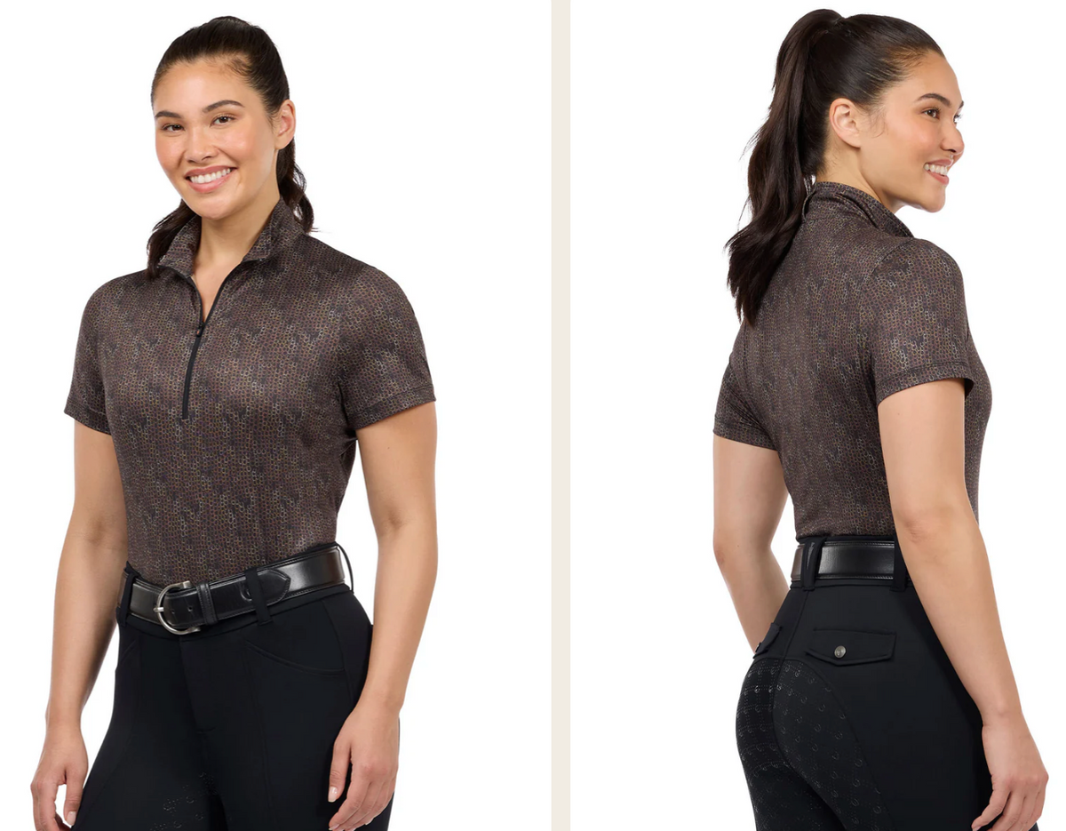 Kerrits Play It Coolcore Short Sleeve Printed Shirt