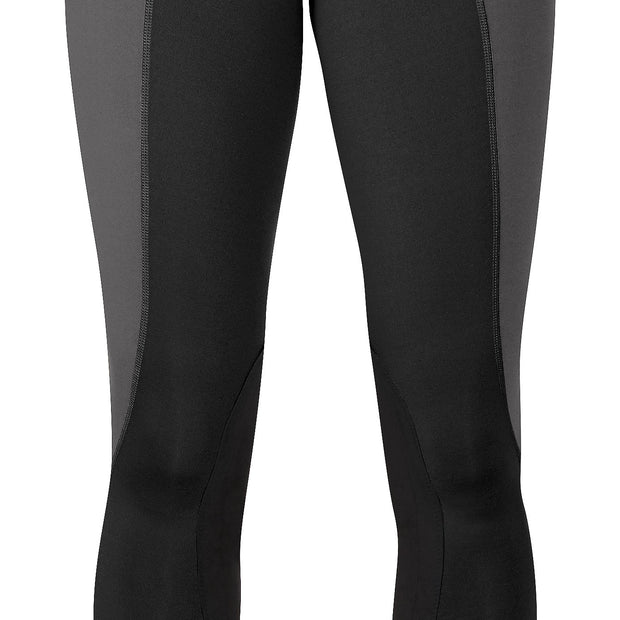 Kerrits Flow Rise Performance Tight - Black Platinum