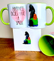 Colored Mug 11oz - Happiness Does Have A Smell