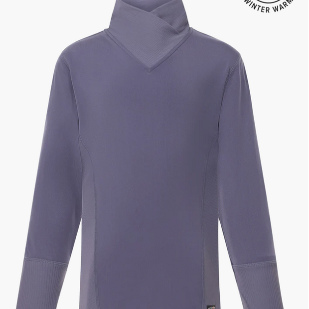 Kerrits Wrap Neck Tch Top - Wild Orchid