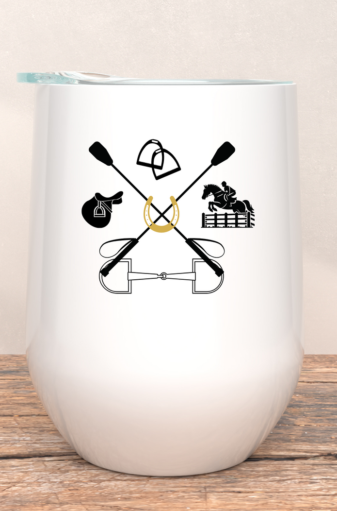 Black Stallion Designs - Wine Tumblers