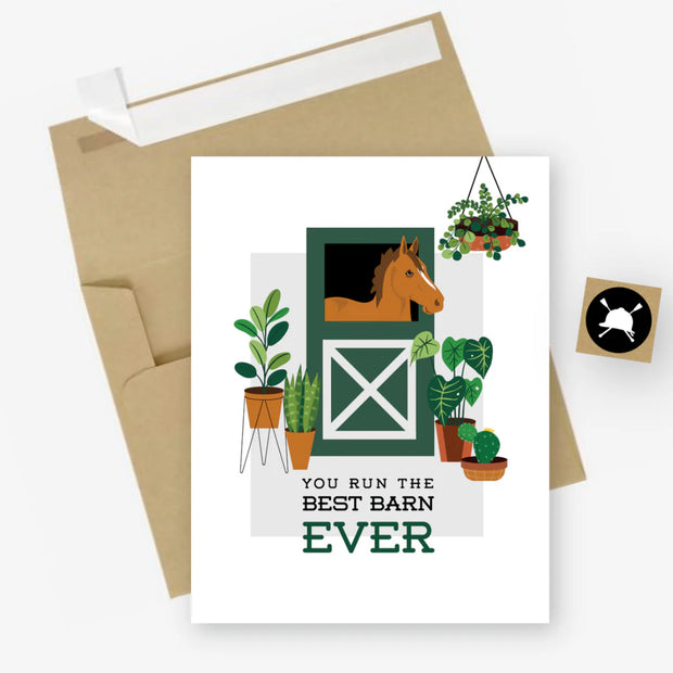 Hunt Seat Paper Company - You Run The Best Barn Ever