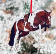 Classy Equine Christmas Ornament - Bay Tobago