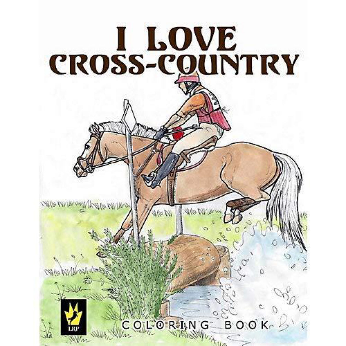 I Love Cross Country Coloring Book