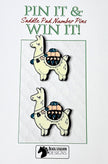 Pin It & Win It Saddle Pad Number Pins