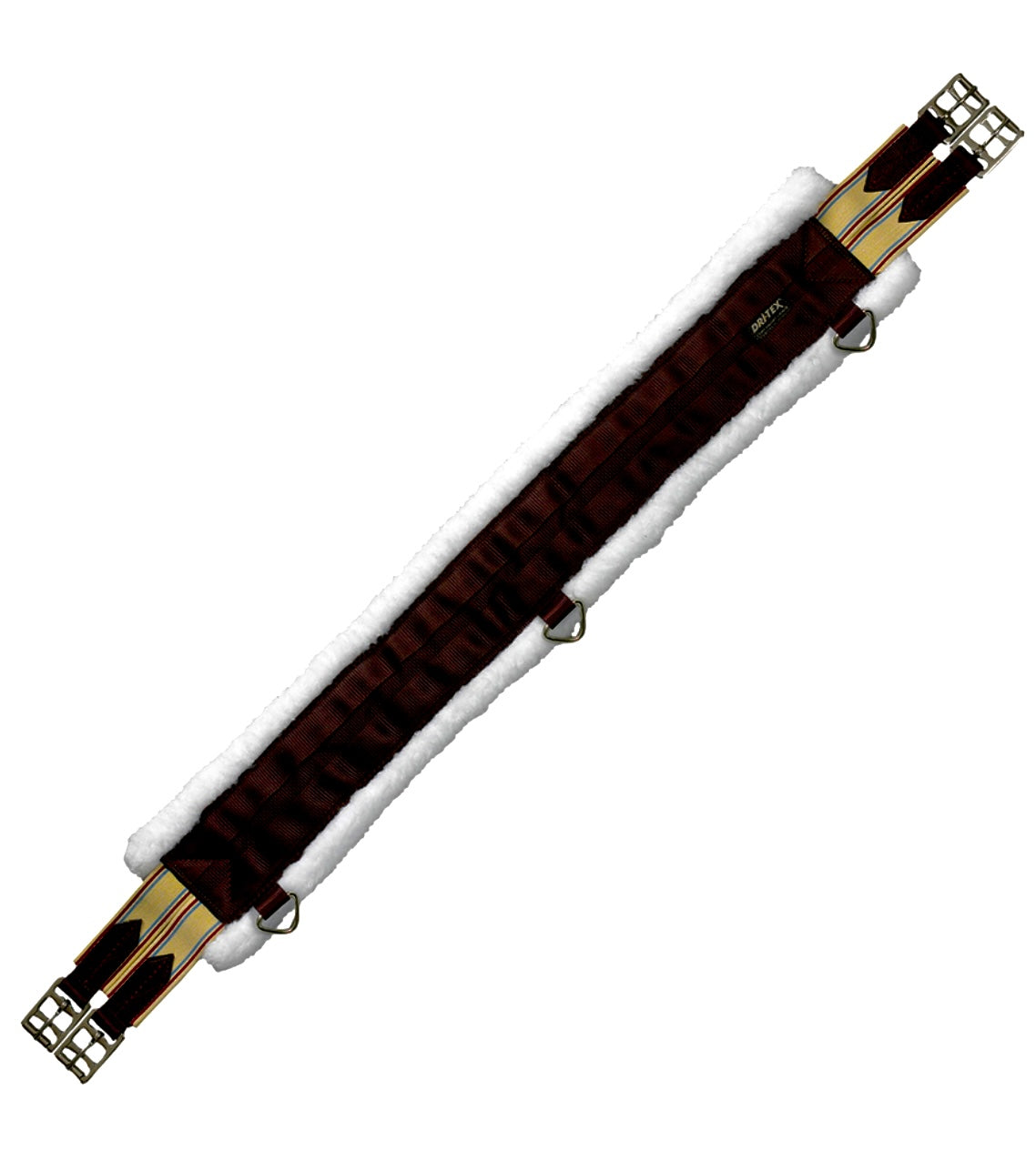 Dry-Tex Equalizer Girth - Brown w/fleece