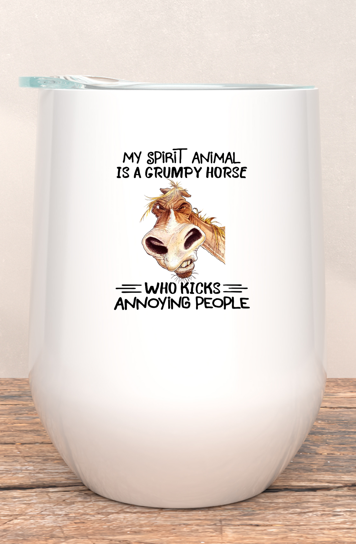 Black Stallion Designs - Wine Tumblers