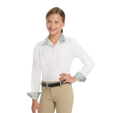 Romfh Girl’s Quarter Snap Long Sleeved Show Shirt