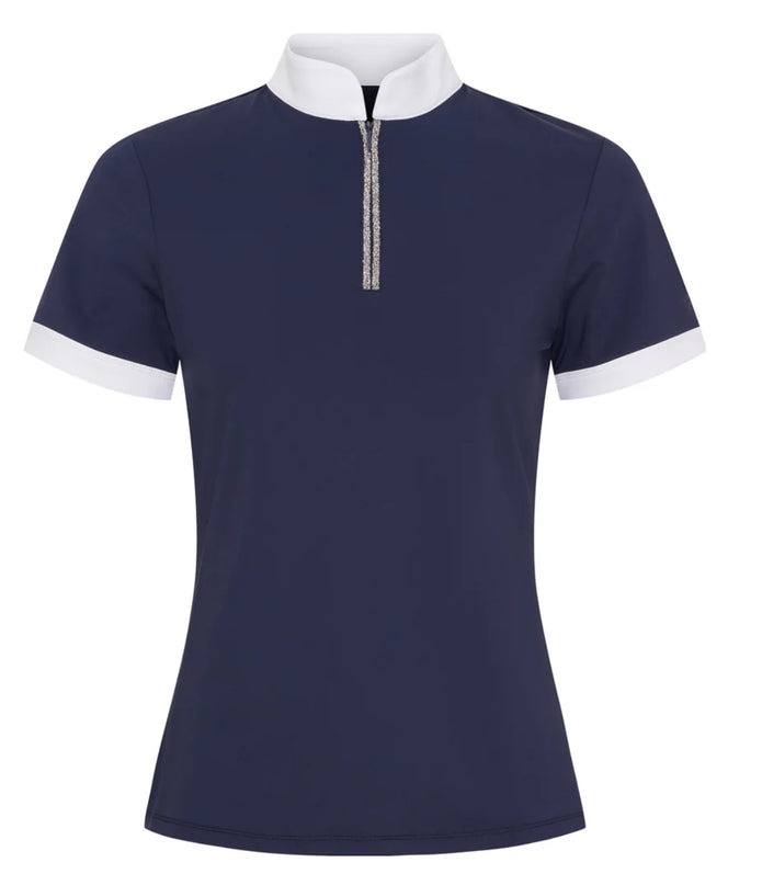 Catago Nice Short Sleeve Tech Show Shirt - Navy