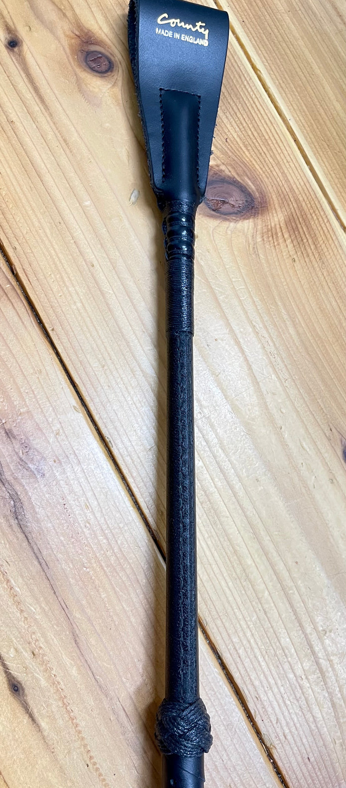 County Perf Leather Bat