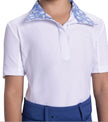 Child Romfh Sarah Show Shirt SS - Periwinkle Lilly Bits
