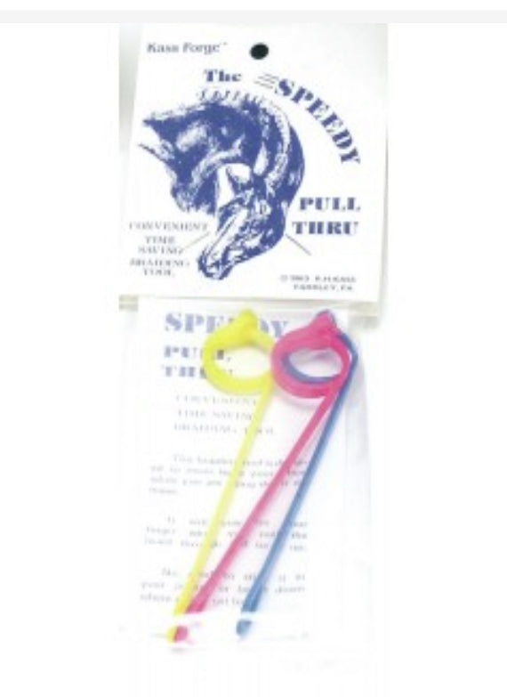 Speedy Braiding Pull Thru-Pk 3