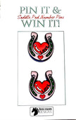 Pin It & Win It Saddle Pad Number Pins