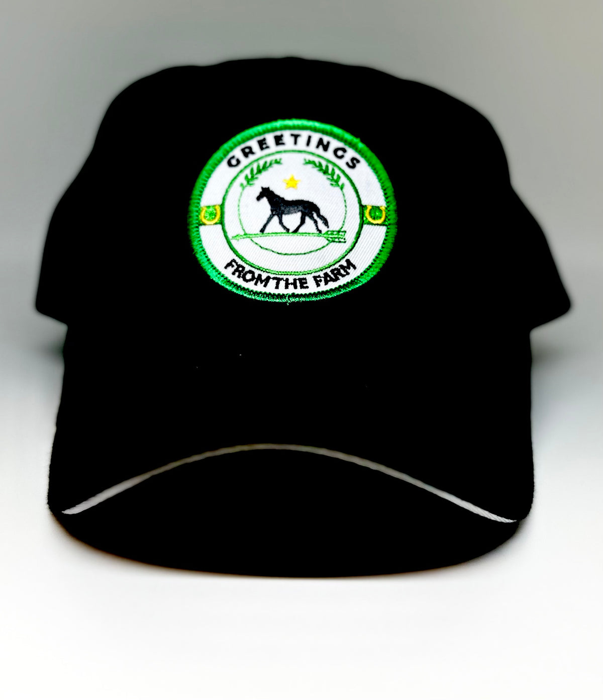 Black Stallion Designs - Embroidered Patch Caps 2