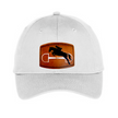 Black Stallion Designs - Leather Patch Ball Cap