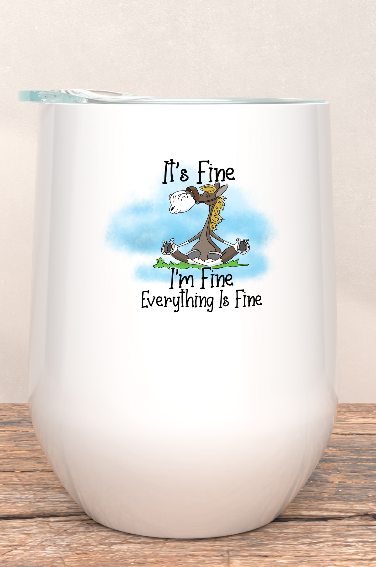 Black Stallion Designs - Wine Tumblers