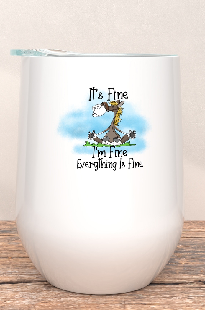 Black Stallion Designs - Wine Tumblers