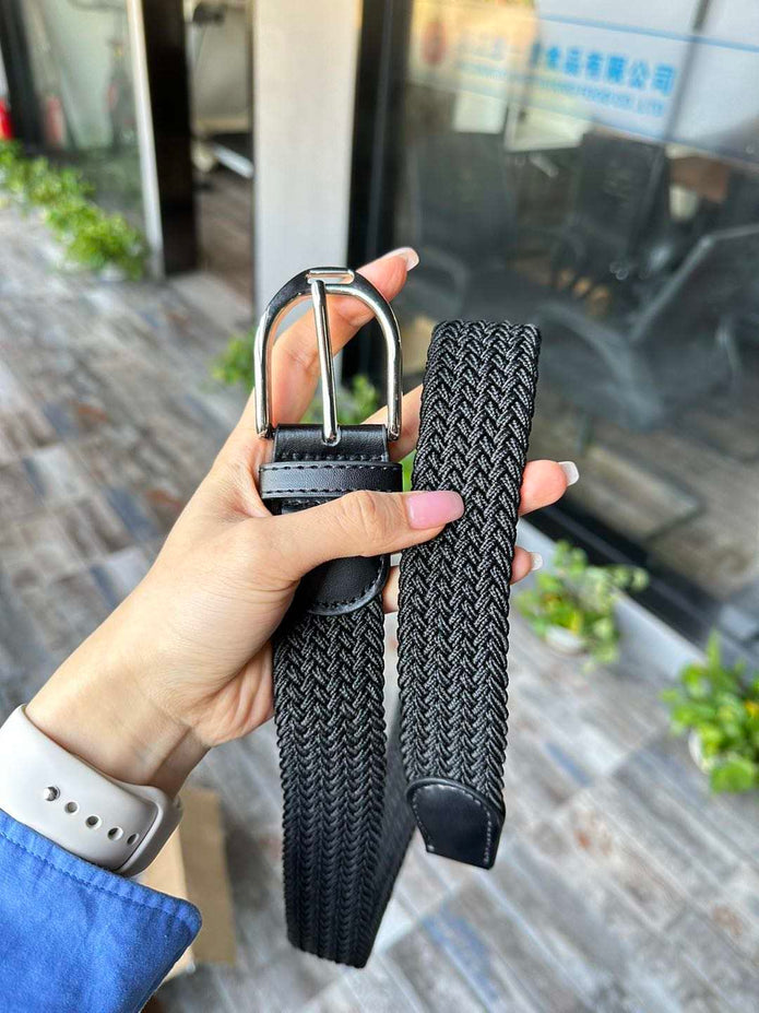 Black Stallion Designs - Woven Web Belt - Stirrup Buckle