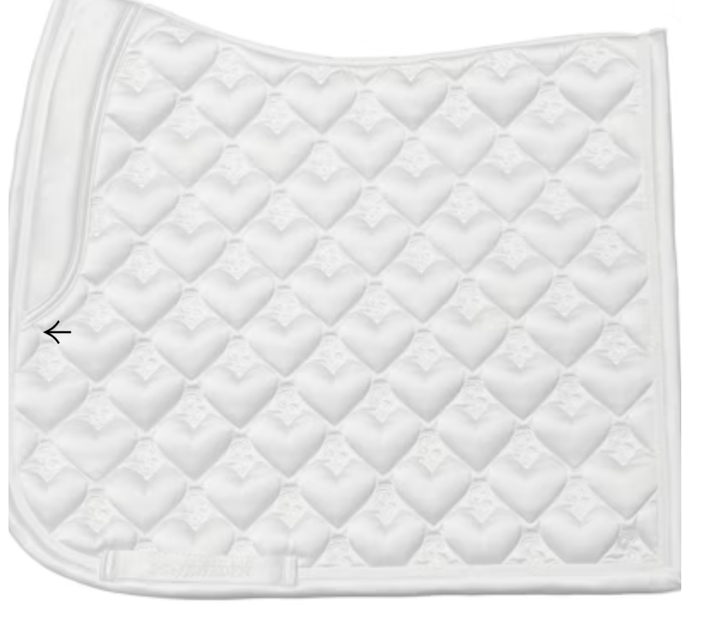 PS of Sweden - Heart Dressage Saddle Pad