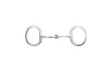 Centaur Jointed Eggbutt Flat Ring Snaffle Bit