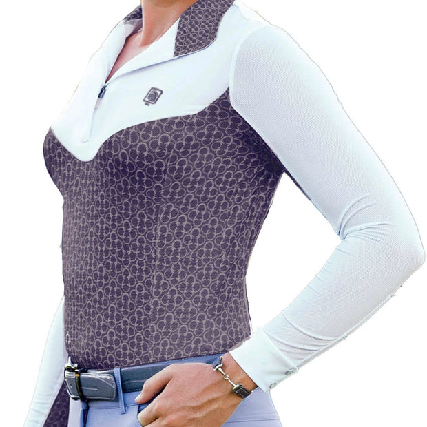 Romfh Ladies Infinity Printed Long Sleeved Show Shirt