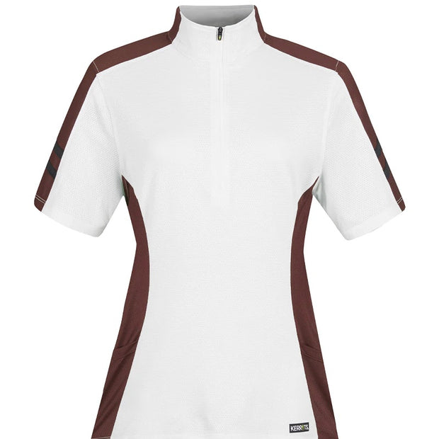 Kerrits Aire Ice Fil Short Sleeve - Oyster