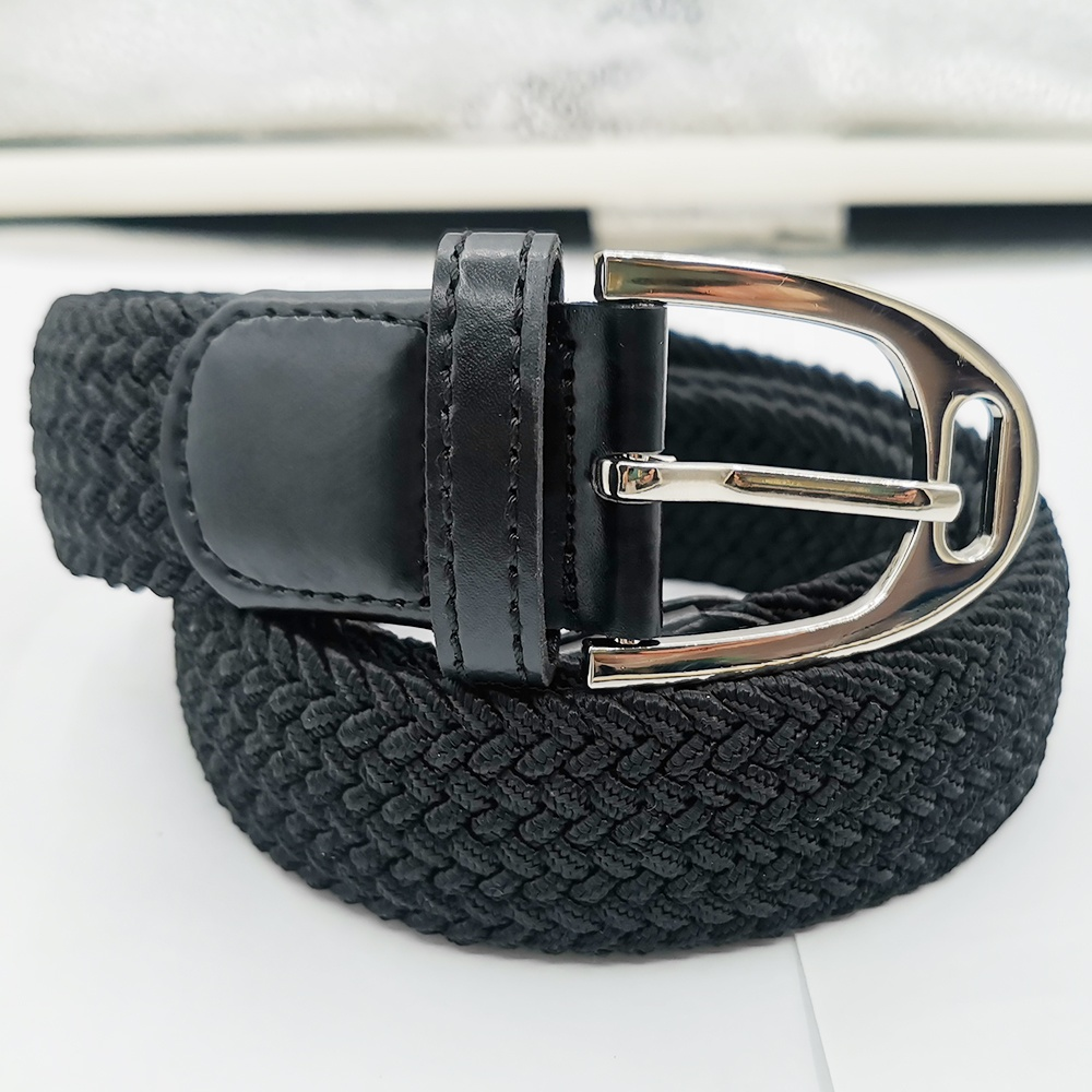 Black Stallion Designs - Woven Web Belt - Stirrup Buckle