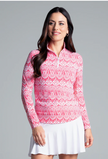IBKUL Barbara  Long Sleeved 1/4 Zip