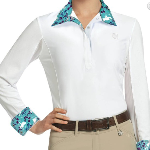 Romfh Ladies Lindsey Long Sleeved Show Shirt - Equestrian Dreams