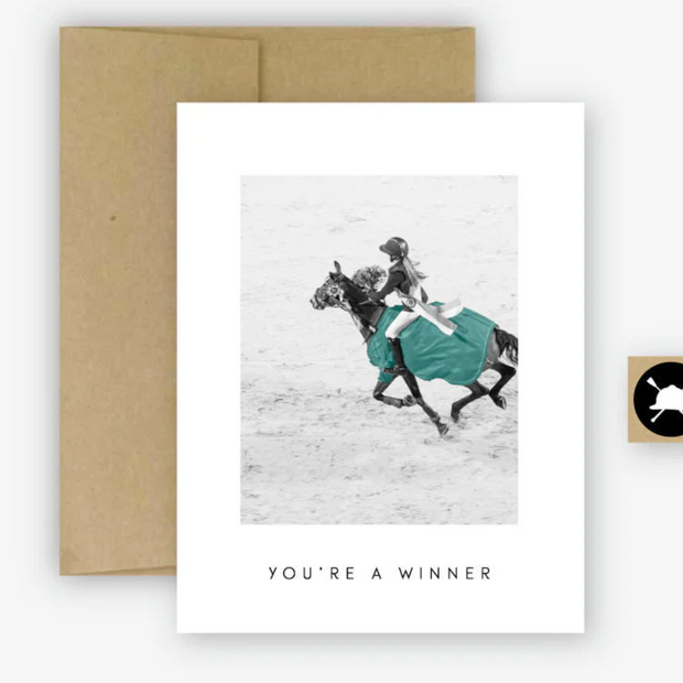 You're A Winner Card
