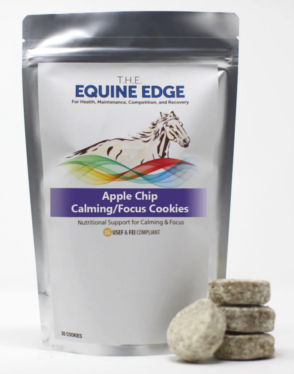 Equine Edge Calming Cookies - Apple