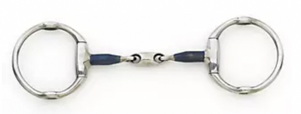 Centaur Blue Steel Oval Link Cheltenham Gag Bit