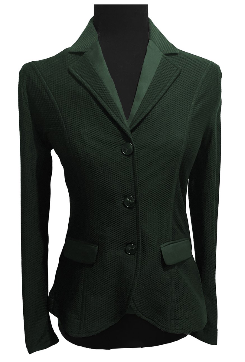 Anademi Mesh Show Coat - Hunter Green