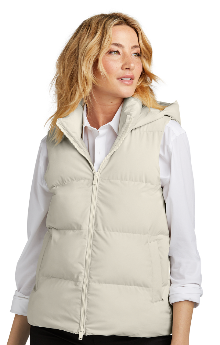 Mercer+Mettle Women's Puffy Vest - Birch White