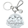 Dabble Bay Keychain - Ride a Thoroughbred