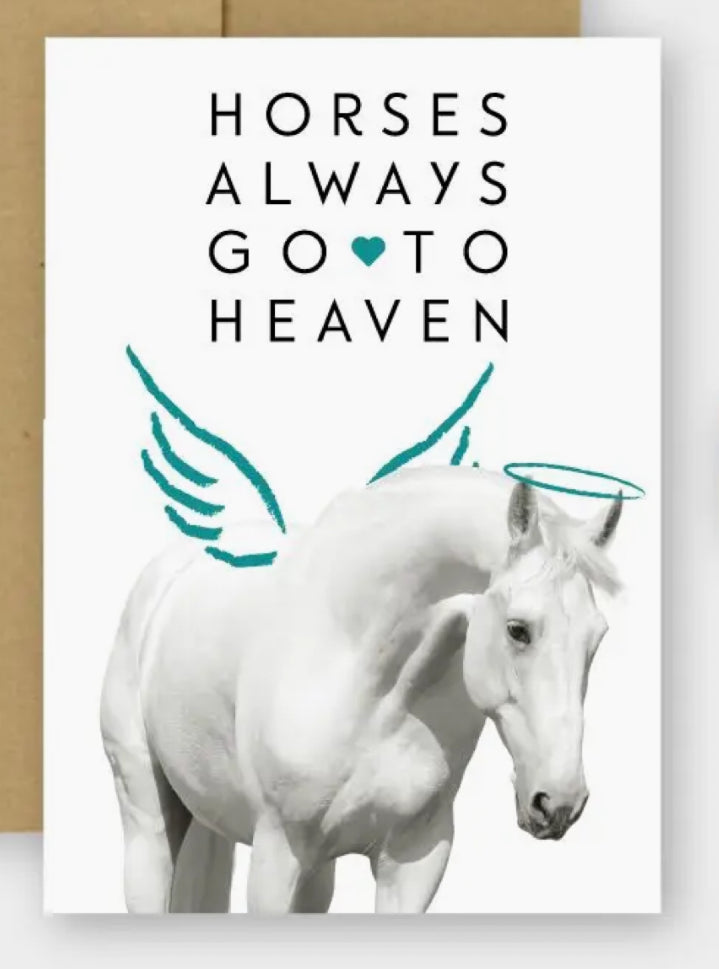 Hunt Seat Paper Company - Horses Always Go To Heaven